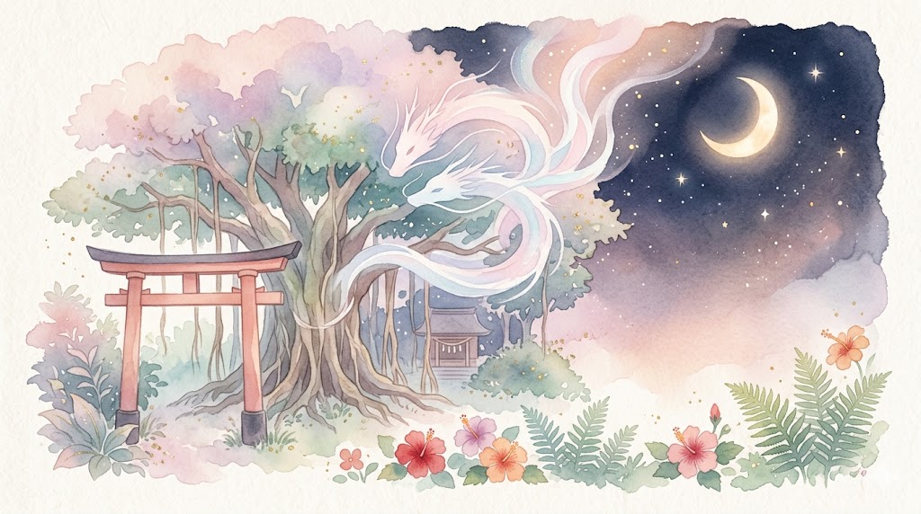 那覇の龍神パワースポット（天久宮・父龍・母龍）